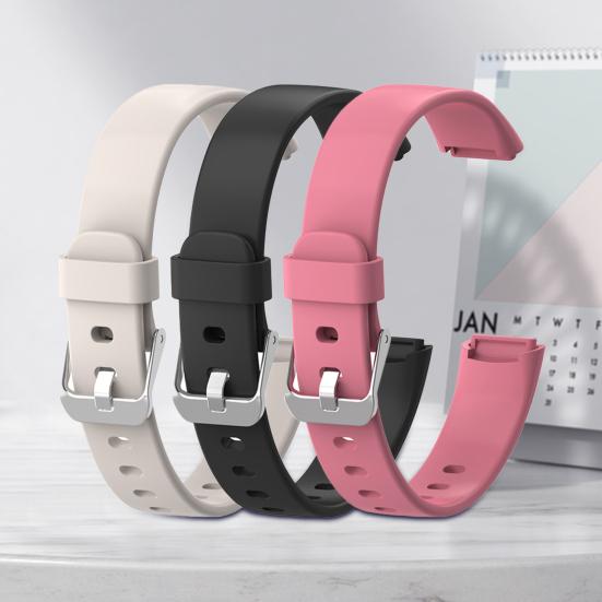 Ремешок для наручных часов 15 мм Удобный Водонепроницаемый Смарт Сменный Потостойкий Ремешок для наручных часов для Fitbit-Luxe