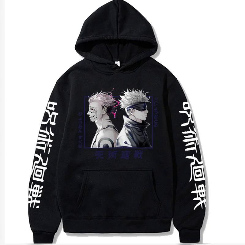Jujutsu Kaisen Косплей Смешные Толстовки Годжо Сатору