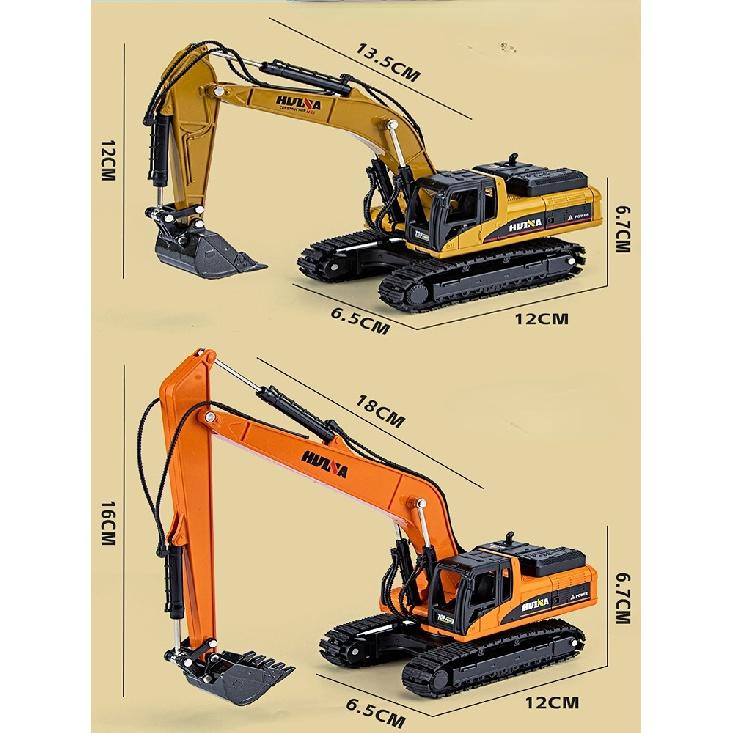 Литой под давлением сплав-экскаватор, игрушечный автомобиль, масштаб 1/50, детский инженерный грузовик, вилочный погрузчик, кран-самосвал, игрушечный электромобиль для мальчиков