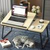 Компьютерный стол Lazy Desk с эргономичным дизайном, встроенный складной стол с регулируемой высотой, компактный и практичный