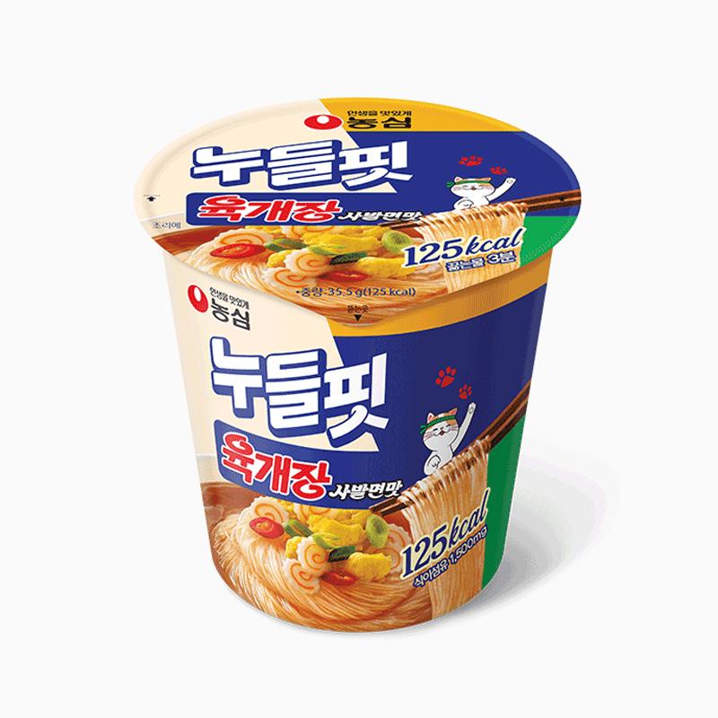 Nongshim Низкокалорийная лапша с 1500 мг пищевых волокон, 6 вкусов (12 вариантов)