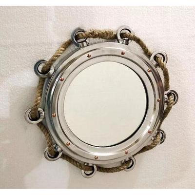 16-дюймовое окно-иллюминатор для канала/алюминиевое стекло-иллюминатор/стеклянное окно-иллюминатор из античного серебра/стеклянный иллюминатор/домашний декор