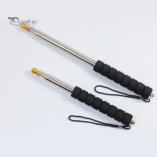 200/300 см телескопический флагшток для туристического гида с нескользящей губчатой ручкой прочный металлический выдвижной указатель для учителя баннер ручной флагшток