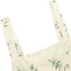 Pure Cotton Cotton Apron Floral Pattern Korean-style Apron Vintage Girls Apron  Gardening Works