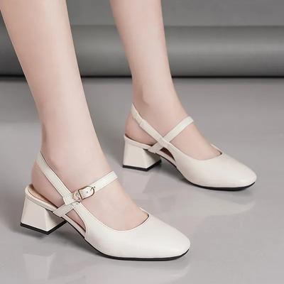 Женская мода элегантные больших размеров бежевые лакированные весенние слипоны на квадратном каблуке женская милая черная обувь ab564