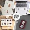 50 Cartoon Readings Bookish Doodle Stickers Decorate Guitar Notebook Suitcase DIY Waterproof
