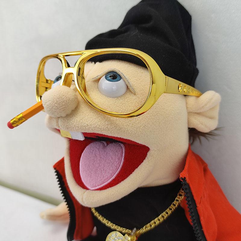 Set of 2pcs 3pcs Jeffy Hand Puppet Plush Doll Toy Stuffed Mischievous Funny Finger Muppet Singer Rapper Coby Party Birthday Gift