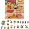 Kid Xmas Gift 6pcs Pooh Bear Winnie Eeyore Piglet Figure Toy Model Cake Topper