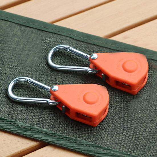 Открытый шкив, пряжка для веревки, прочная несущая способность, высокая стабильность, компактный размер, портативный регулятор шнура, пряжка для вешалки, принадлежности для кемпинга