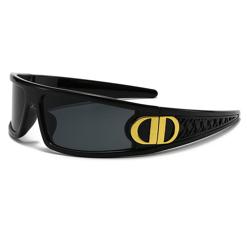 Стильные солнцезащитные очки-ободок для женщин, солнцезащитные очки два в одном высокого класса, очки для защиты от солнца и УФ-излучения