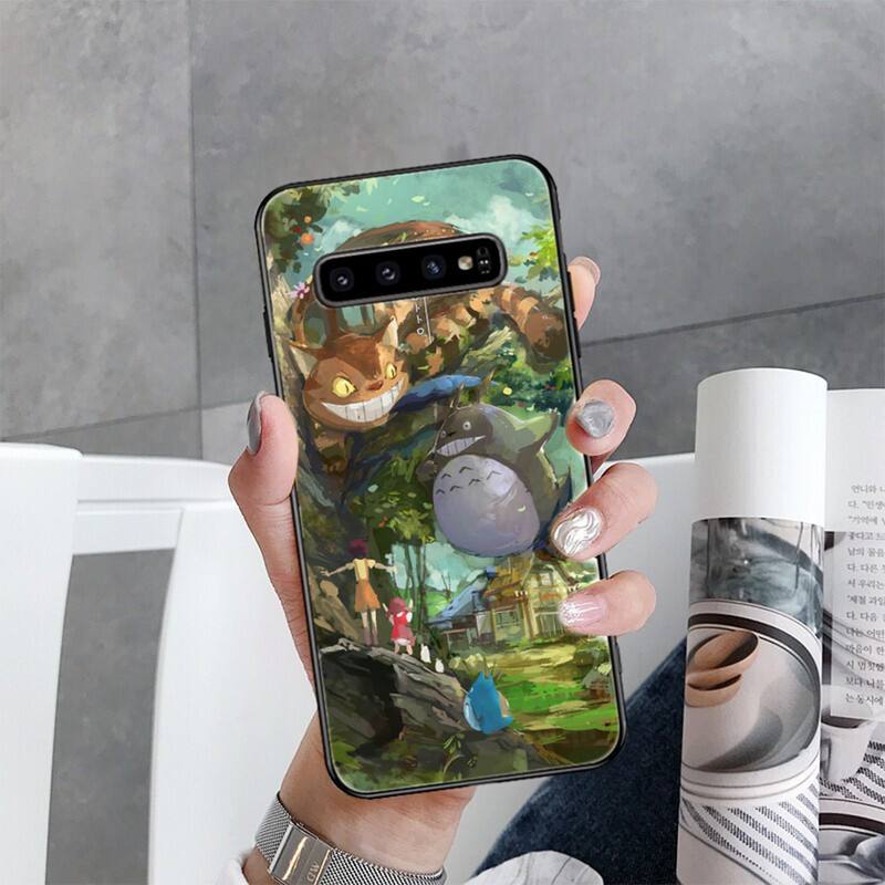 Милый чехол для телефона с изображением Тоторо для Samsung Galaxy S22 S20 Ultra S20 S22 Plus S21 S10 S9 S8 Plus S10E S20 FE