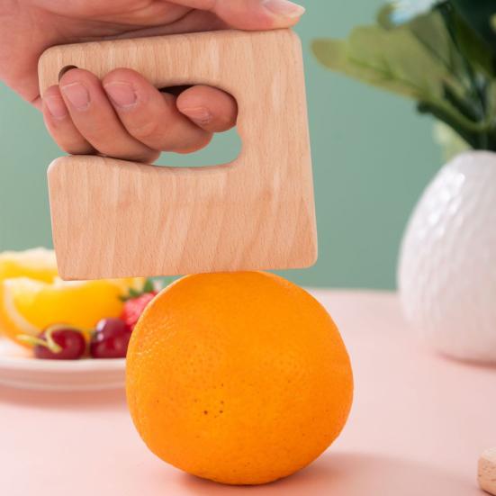 Детский деревянный нож, безопасный для детей, овощерезка, обучающая игрушка для готовки, ролевые игры, резак