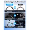 Car Windshield Sun Shade Umbrella - [Silver Heat Shield & UV Reflective] Protector For Cars, Universal Fit Medium (56"X31") | 25°F Cooler, Friendly