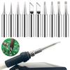 Equipment Soldering Iron Tip Welding Tools For 936 853D 8786D Rework Station Soldering Iron Head