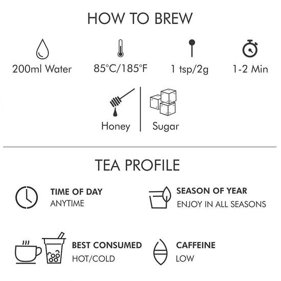 Зеленый листовой чай Octavius Moringa, Tulsi & Mint - 100 г