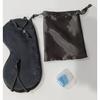 PrimeBlis Eye Mask, Lightweight, Soft, Satin Eye Cover for Sleeping, Made of Mulberry Silk, Suitable for All Seasons, Light Blocking, Restful Sleep, A
