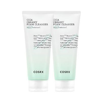 Очищающая пенка для лица Pure Fit Cica Creamy Foam Cleanser Успокаивающая корейская умывалка для чувствительной кожи 150 мл x 2 шт.