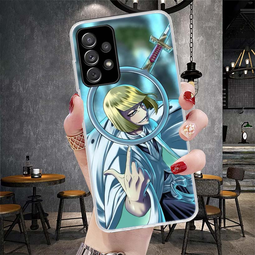 Bleach Синдзи Хирако Мягкий чехол для телефона для Samsung Galaxy A13 A14 A15 A16 A17 A53 A54 A55 A56 A57 A33 A34 A35 A36 A37 A23 A24 A25