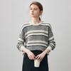 Commong Boca 2025 Autumn/Winter Women's Loose Striped Cashmere Sweater