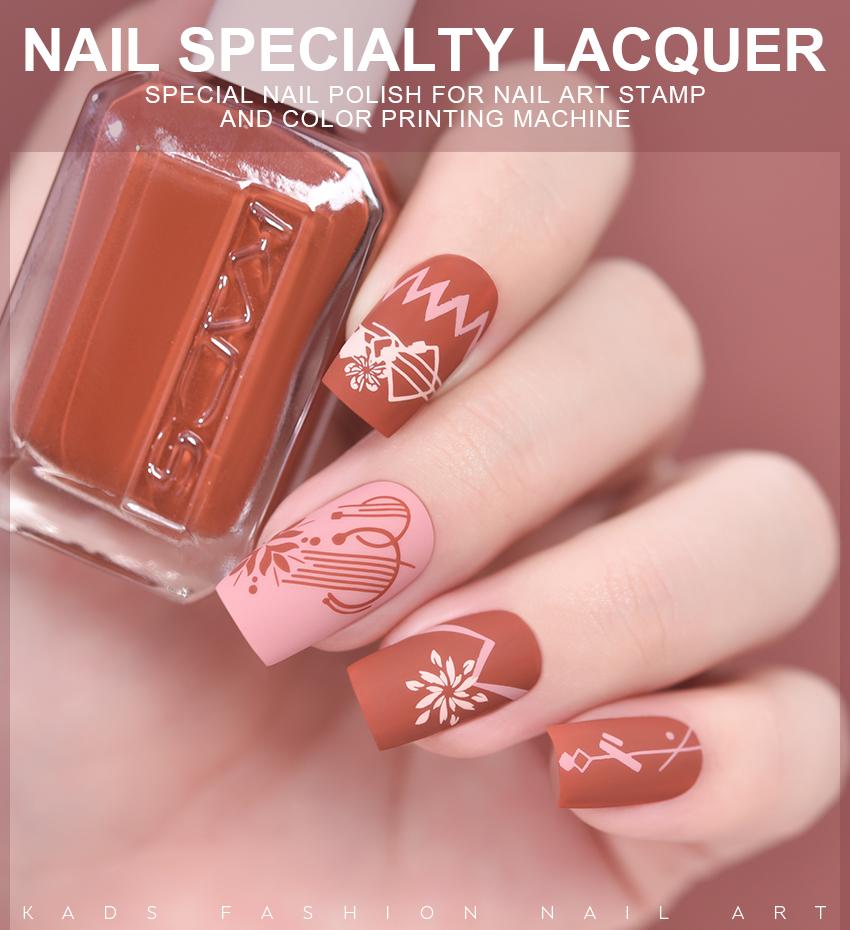 kads 11 мл лак для стемпинга ногтей, 24 цвета, сухой на воздухе лак для печати на ногтях, лак для штампов для ногтей