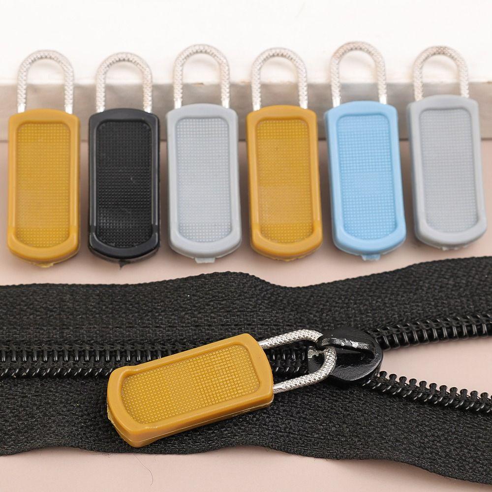 5Pcs Markers Metal Zipper Head Repair Kits Removable Clothes Zipper for Luggage Purse Bags Clothes