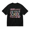 Women's All-Season Breathable Comfortable Classic T-Shirt Bold Letter Design Tee