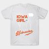 T Shirt Women Iowa Nebraska Harajuku Print Kawaii Tshirt Summer Short Sleeve Female T-Shirt Top Tee