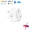 Адаптер для автоматизации умного дома: Розетка Apple Homekit Wi-Fi, Великобритания, 3 контакта, 16a 20a, таймер мониторинга электричества