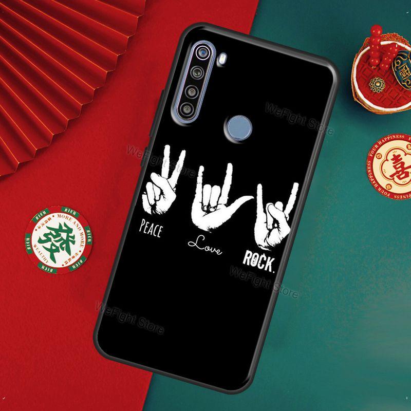 Rock Roll Skull Case For Xiaomi Redmi Note 11 Pro 8 9 10 Pro 9S 10S Cover For Redmi 10 9 9A 9C 9T Coque