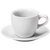 Yamashita Kogei White Cup and Saucer, 8.5 X 7.3cm (200cc), Thick White Hotel Coffee Bowl and Saucer, 15053680