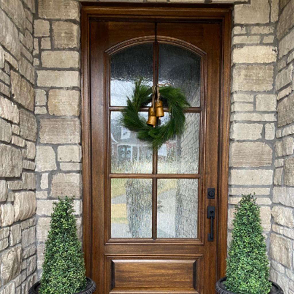 Изделия ручной работы, потертые деревенские металлические подвесные колокольчики для коров