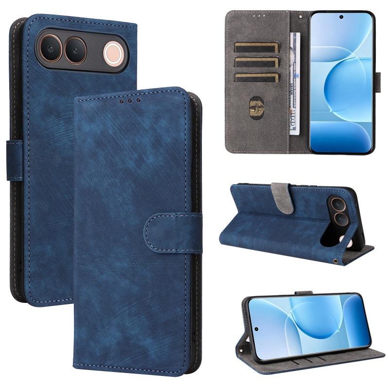 Vivo S2 5G/V80 Lite 5G Wallet Phone Case with RFID Blocking Credit Card Holder, Phone Case Cover with Kickstand for Vivo S2 5G/V80 Lite 5G