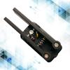 Mini CW Key Automatic Morse, Radio Hams Send Telegraph Double Paddle Morse Code Key with Magnetic Base CW Key