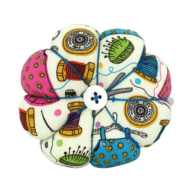 1 шт. Сумка для вставки игл Ручная работа Наполнитель из шелка Швейная машина Хлопок Шитье Милый Практичный Вышивальные иглы Удобный