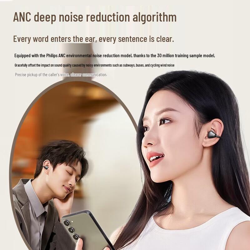 Philips TAQ2020 Wireless Open-Ear Clip Sports Earphones