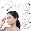 Retro Anti Blue light Metal Anti-blue Glasses Eyeglasses Eye wear Vision Care