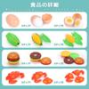 KaeKid Play House Hamburger Kitchen Utensils поставляется с местом для хранения ролевых игр, резки, обучающей кухонной утвари, Play House Birthday Christmas Baby