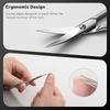 Stainless Steel Arrow Point Cuticle Nail Scissors Multi-Purpose Craft Cutting Portable Nail Care Professional Handmade Nail Cuticle Scissors