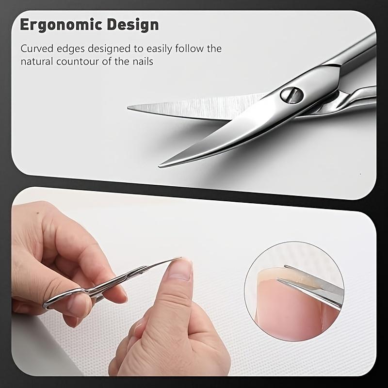 Stainless Steel Arrow Point Cuticle Nail Scissors Multi-Purpose Craft Cutting Portable Nail Care Professional Handmade Nail Cuticle Scissors
