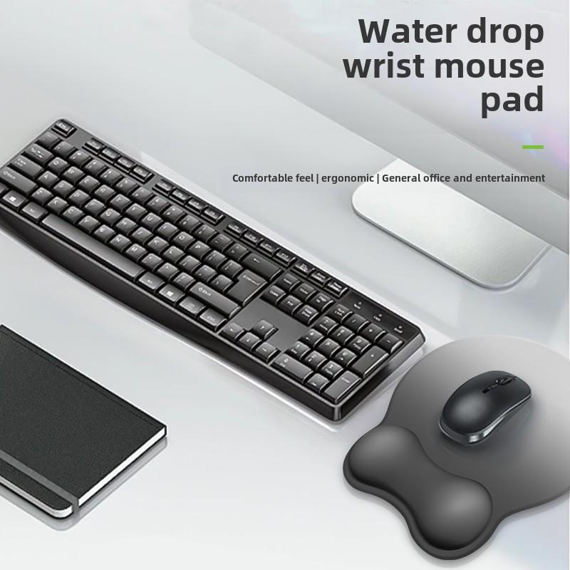 Bow Shaped Mouse Pad, Wrist Guard, Hand Rest, Men's and Women's Computer Esports Large Wrist Rest, Ergonomic Wrist Rest, Women's