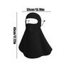 1PC Sun Protection Mask Cooling Breathable UV Protection Eye Cover Summer Sun Mask Dustproof Full Face Protective Mask