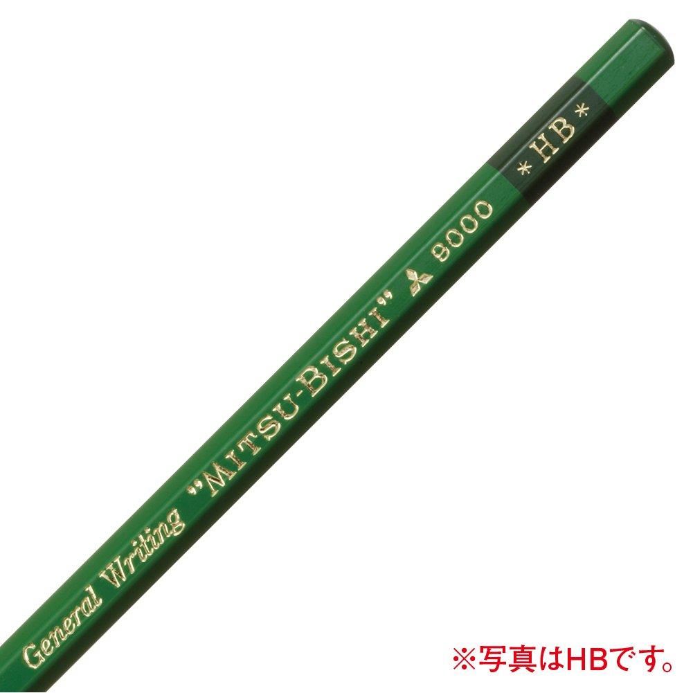 Mitsubishi Pencil Канцелярский карандаш 9000 Упаковка K90003B 3B, 12,
