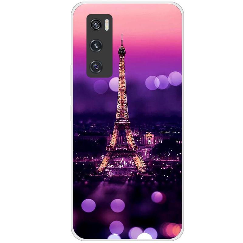 Силиконовый чехол для Coque Vivo V20 SE, чехол для телефона Vivo V2022 V2023 V20SE, чехлы с мягким бампером для Vivo V20 SE, сумка