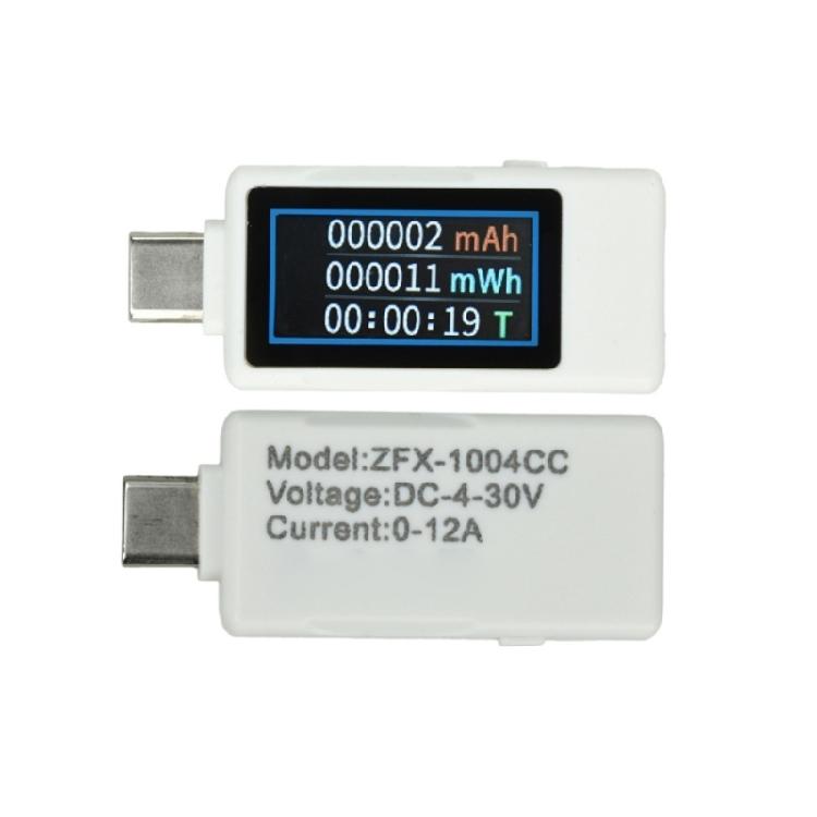 USB-C считыватель зарядки с цветным экраном, C-порт тестер мощности для отображения мощности, энергии и времени во время ежедневного использования. Просмотреть сейчас