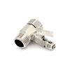 * Hot Sale Feed Water Filter Purifier Adapter 1/2'' to 1/4'' Ball Valve Faucet Tap Safe Water purifier valve Brass pure copper