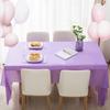 2 шт. одноразовая скатерть маслостойкая, легко чистящаяся однотонная скатерть для пикников, свадебных вечеринок