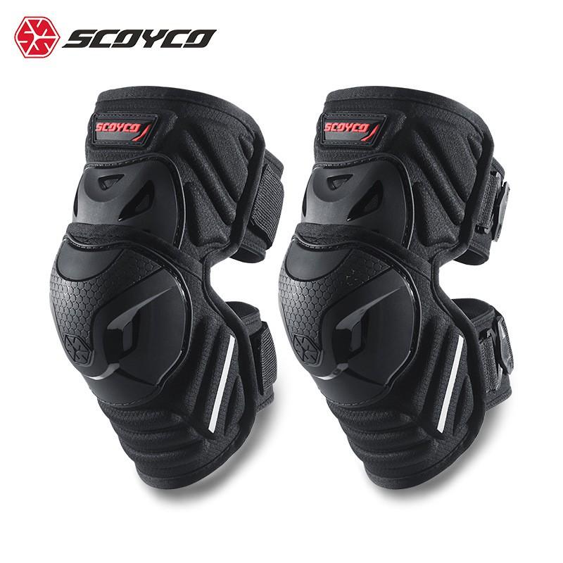 SCOYCO K46 Мотоциклетные наколенники Мужские Женские Велосипедная Защитная Экипировка Безопасность Короткие Летние Защитные Накладки для Езды