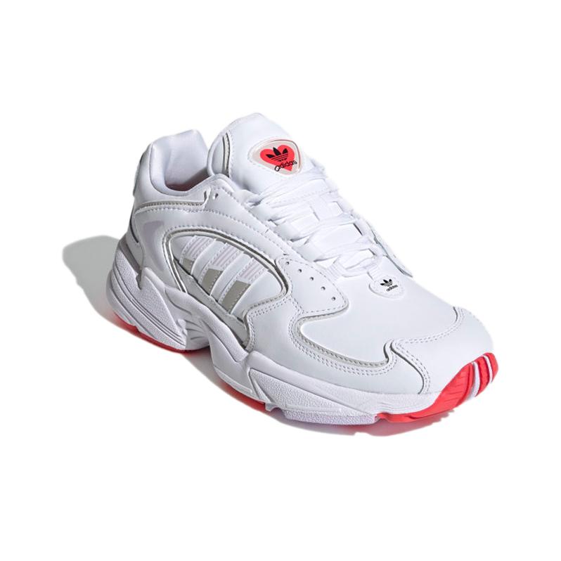 adidas Оригинальные Falcon 2000 Синтетическая кожа Сетка Повседневные Легкие Низкие Кроссовки для образа жизни Женские кроссовки Белый Серый EG5475