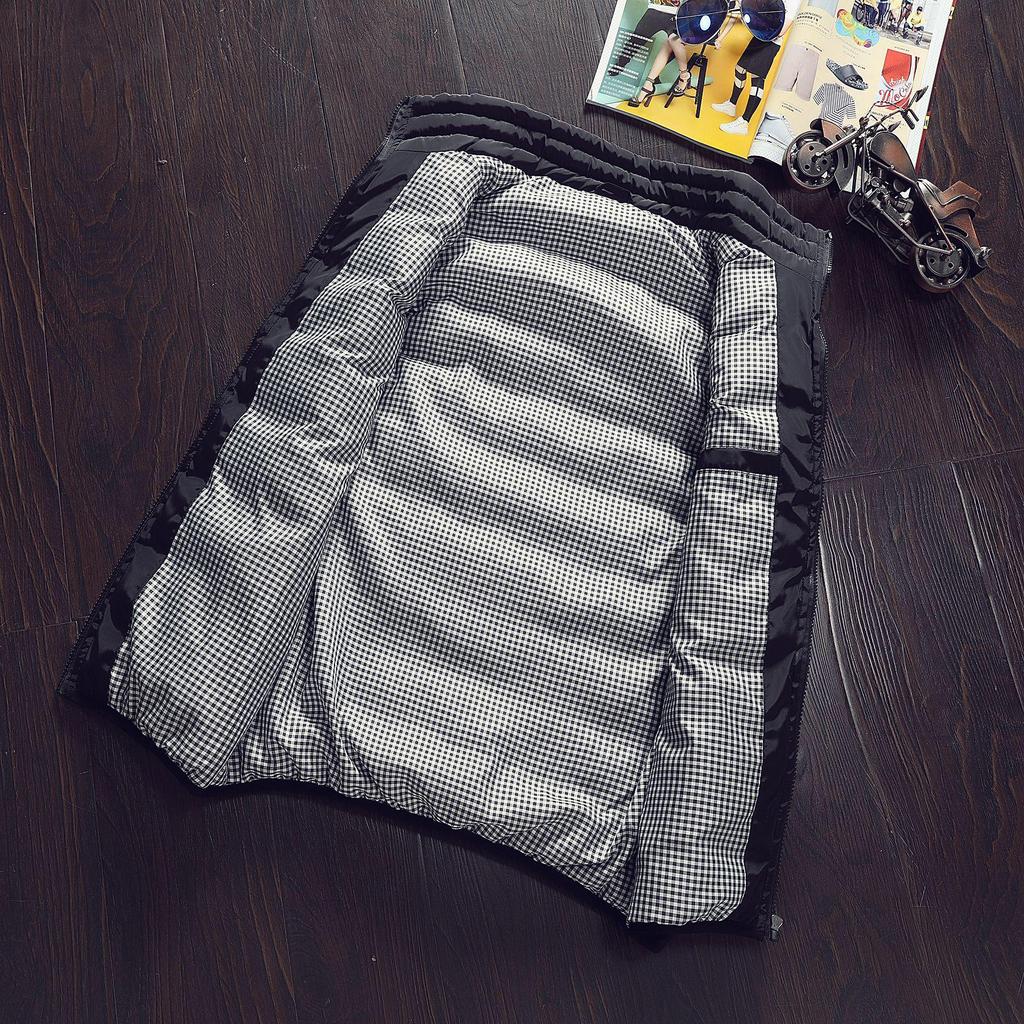 Men's Korean Style Autumn/Winter Warm Down Cotton Sleeveless Jacket