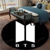 Kpop Bangtan Boys Круглые ковры для гостиной Ковры Мягкий фланелевый ковер для пола Ковер в спальню Коврик для детей Кухонный ковер